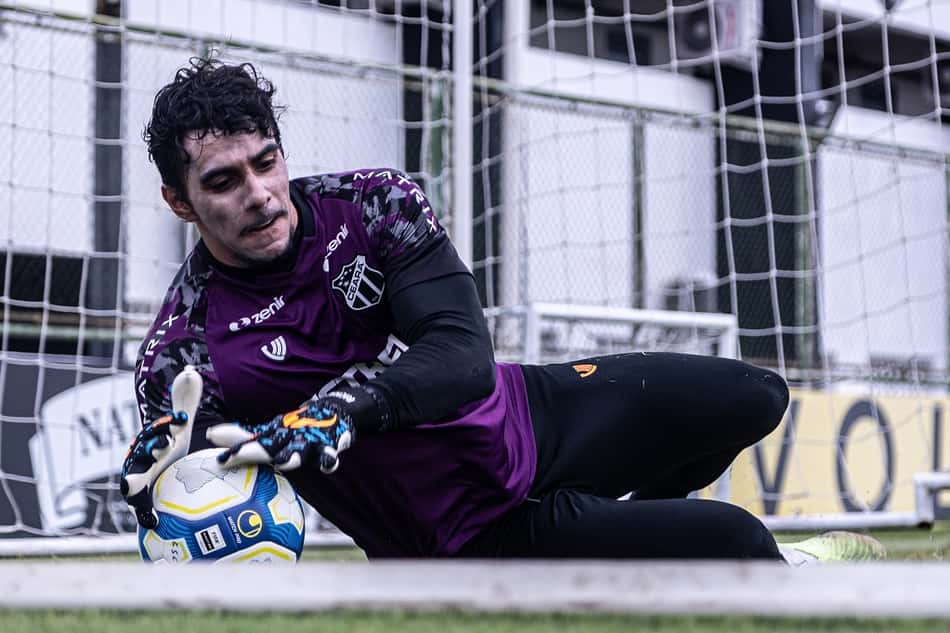 Goleiro Richard, do Ceará (Foto: Gabriel Silva/Ceará SC)