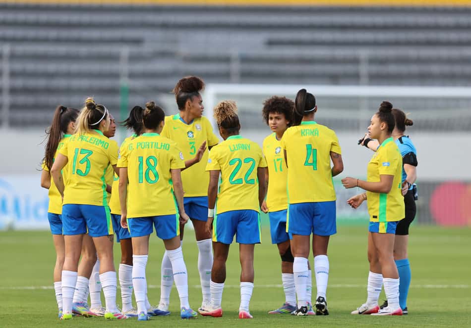 Brasil venceu a Bolívia por 6 a 0 no Chillogallo, em Quito. (Foto: Lívia Villas Boas/ CBF)