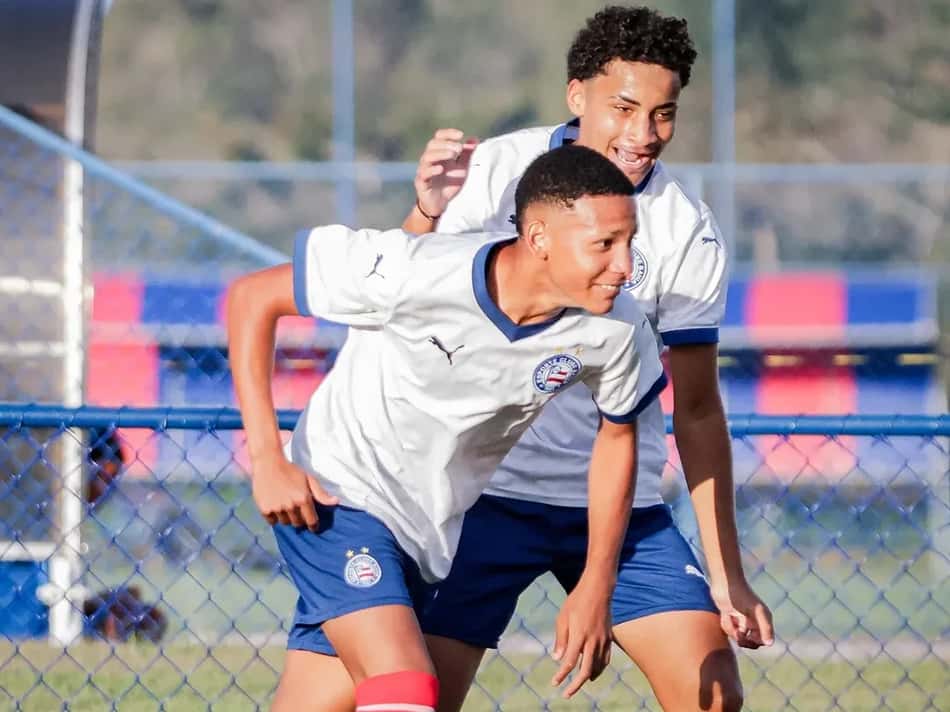 Sub-15 do Bahia goleia na Copa 2 de Julho (Foto: redes sociais)