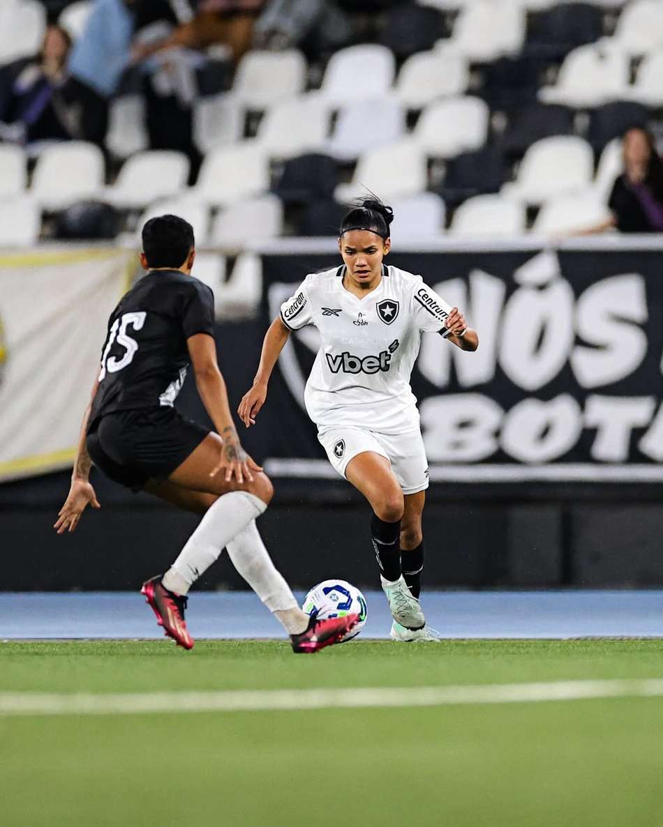 Botafogo venceu Mixto-MT na Série A2 Feminina. (Foto: Arthur Barreto/ BFR)