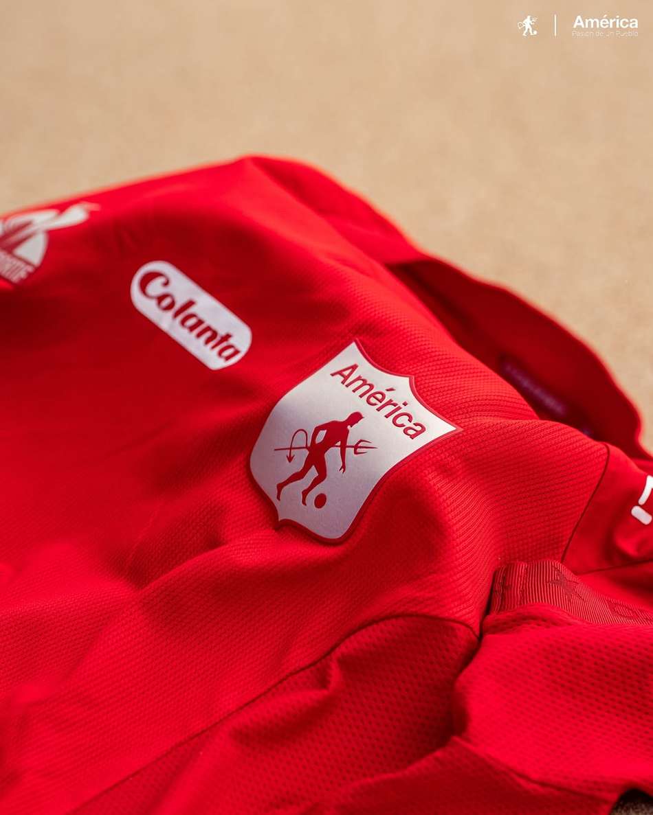 Camisa nova do América de Cali (Foto: divulgação)