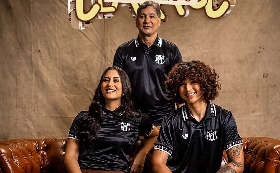 Camisa 3 do Vozão para 2025 resgata memória afetiva da torcida (Foto: Foto: Stephan Eilert/Ceará SC)