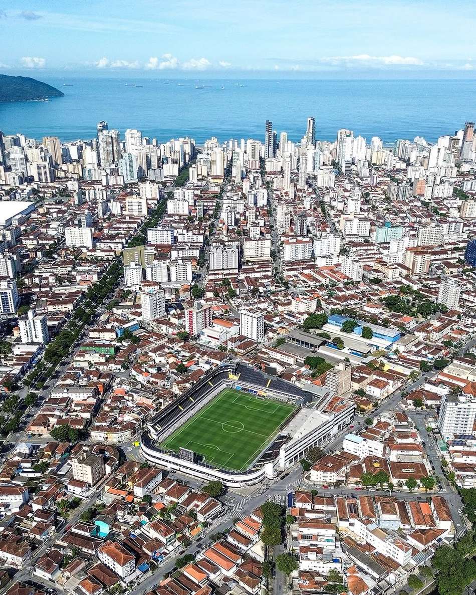 Vila Belmiro recebe audiência pública sobre impactos do novo estádio nesta segunda-feira (14), às 18h (de Brasília). (Foto: Reinaldo Campos/ Santos FC)