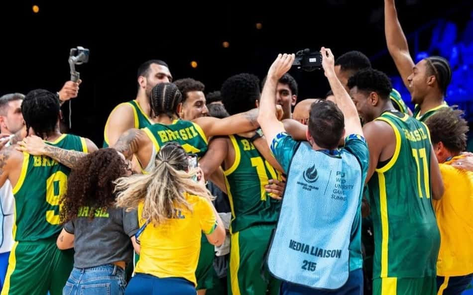Basquete: Brasil vence Alemanha e encara os EUA na final dos Jogos Universitários
