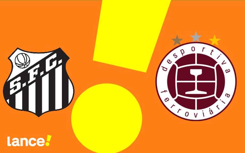 Santos x Desportiva Ferroviária: onde assistir, horário e prováveis escalações