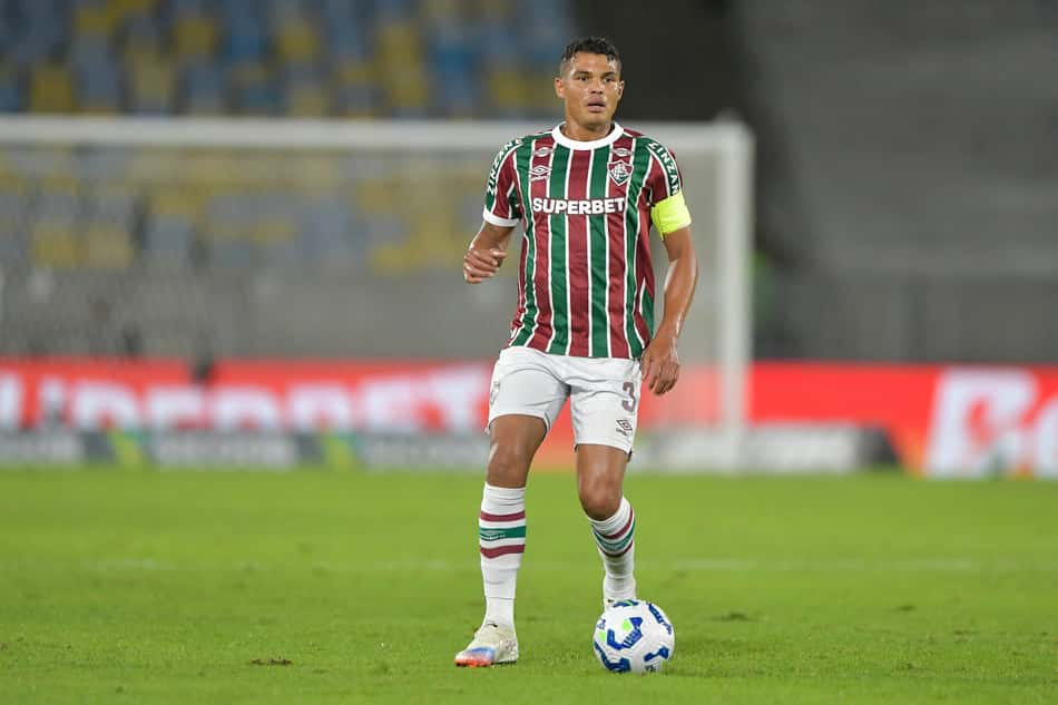 Thiago Silva em ação pelo Fluminense