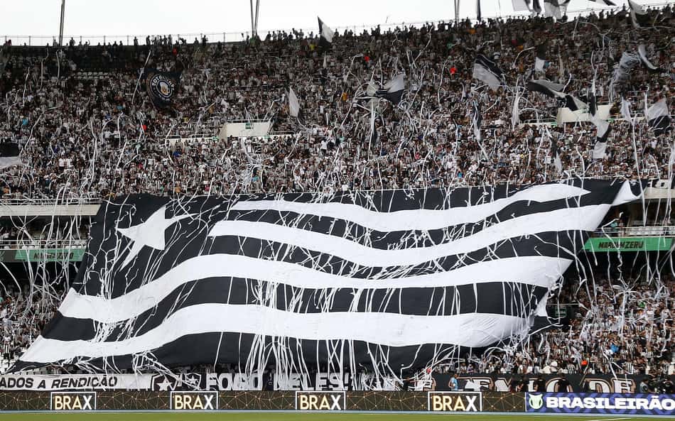 Torcida do Botafogo no Estádio Nilton Santos (Foto: Vítor Silva/Botafogo)