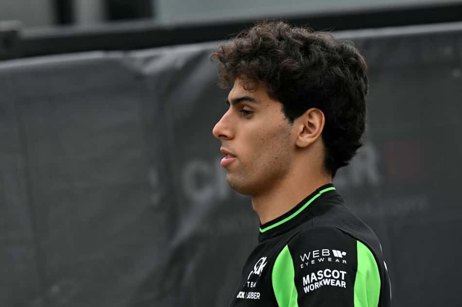 Brasileiro Gabriel Bortoleto, da Sauber (foto: Andrej ISAKOVIC / AFP)