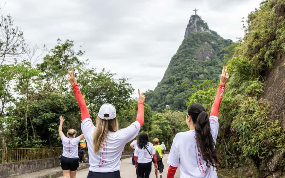 Cristo Redentor recebe corrida do circuito UpHill (foto: divulgação)