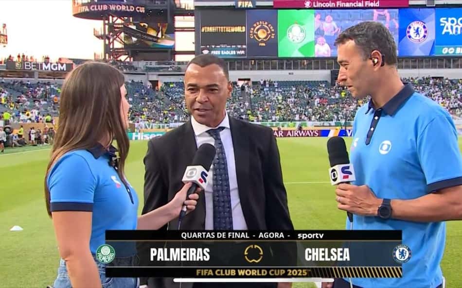 Cafu crava placar e diz que Palmeiras x Chelsea será jogo com três gols