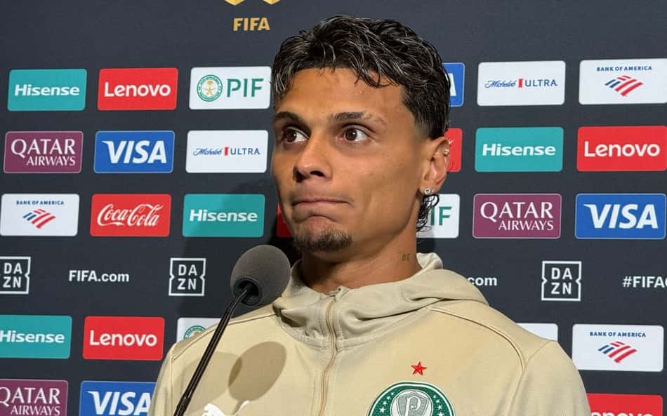 Richrd Ríos, jogador do Palmeiras (Foto: Vitor Palhares/Lance!)