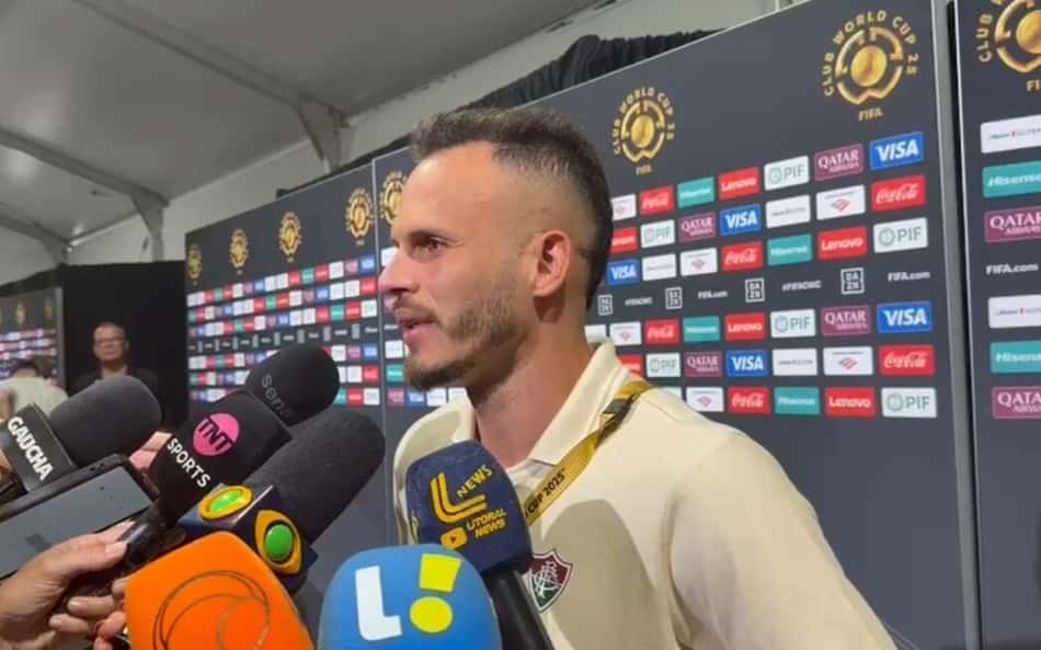 'Nosso melhor não foi suficiente': Renê lamenta eliminação, mas exalta orgulho do Fluminense