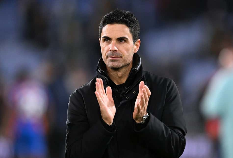 Arteta em partida do Arsenal (Foto: Reprodução/Arsenal)