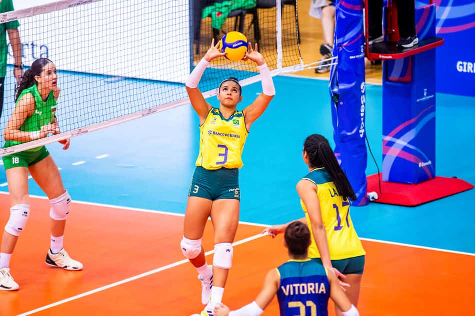 Brasil x Bulgária, pelas quartas de final do Mundial de vôlei feminina sub-19 (foto: volleyballworld)