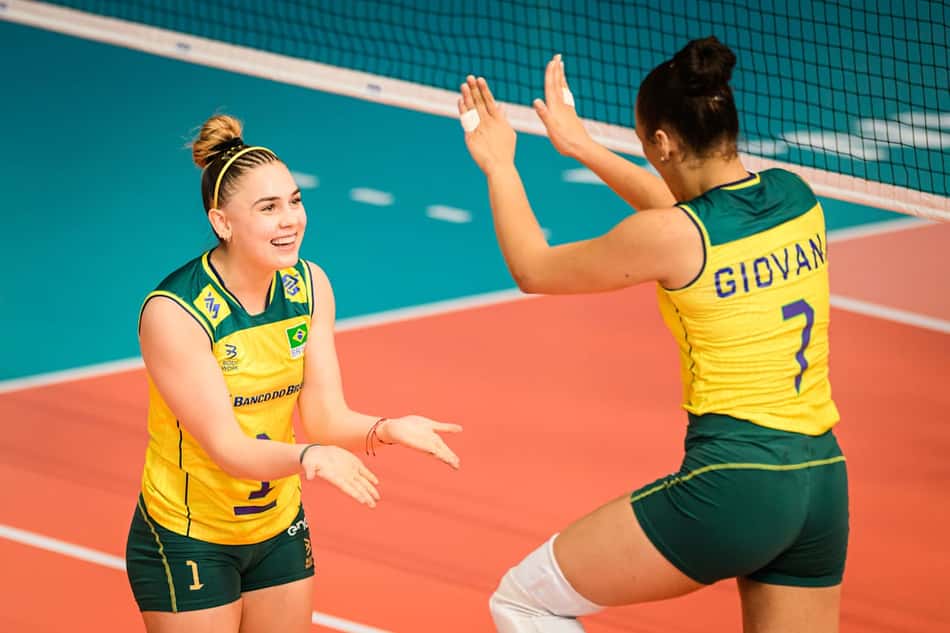 Brasil x República Dominicana, pelo Mundial Feminino sub-19 de Vôlei (foto: volleyballworld)