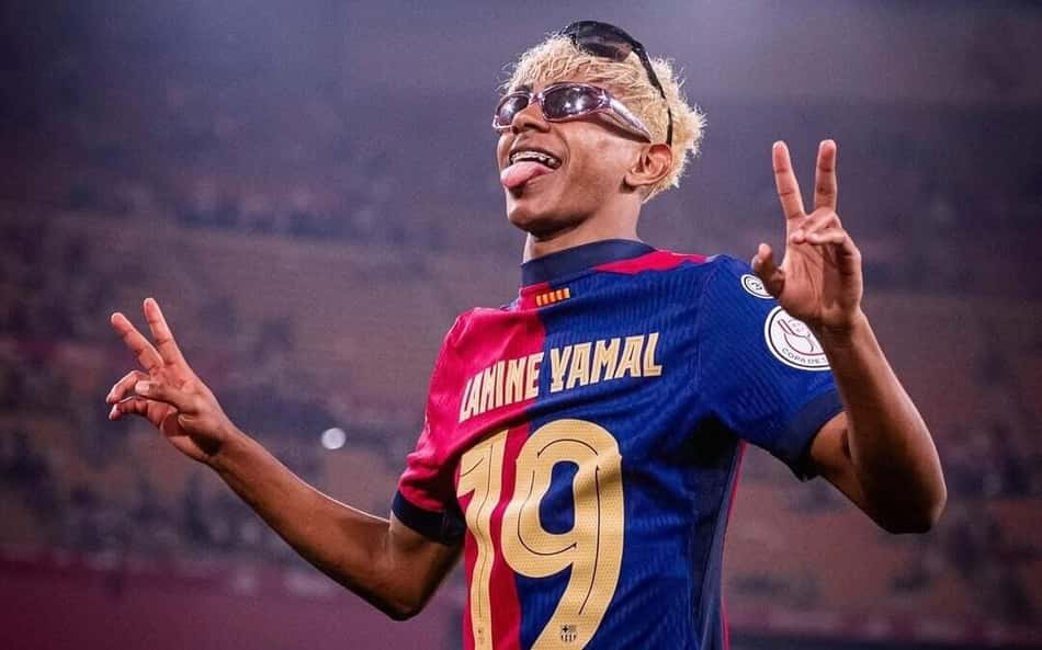 Lamine Yamal, comandado por Flick, teve excelente temporada (Foto: Reprodução/Lamine Yamal)