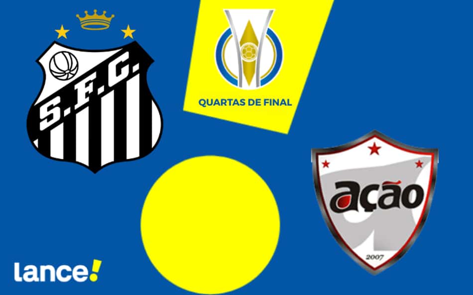 Santos x Ação-MT: onde assistir e prováveis escalações