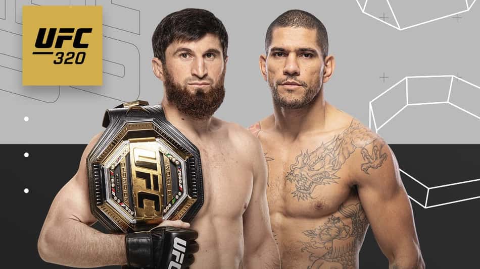Alex Poatan encara Magomed Ankalaev no UFC 320 (Foto: Reprodução/UFC)