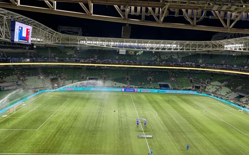 Allianz Parque recebe a semifinal do Paulistão entre Palmeiras e São Paulo (Foto: Vitor Palhares / Lance!)