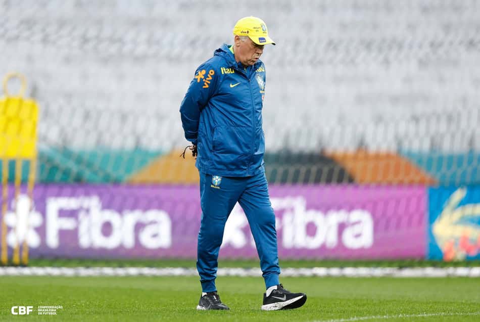 CBF busca por campos com boa qualidade para Carlo Ancelotti na Copa do Mundo