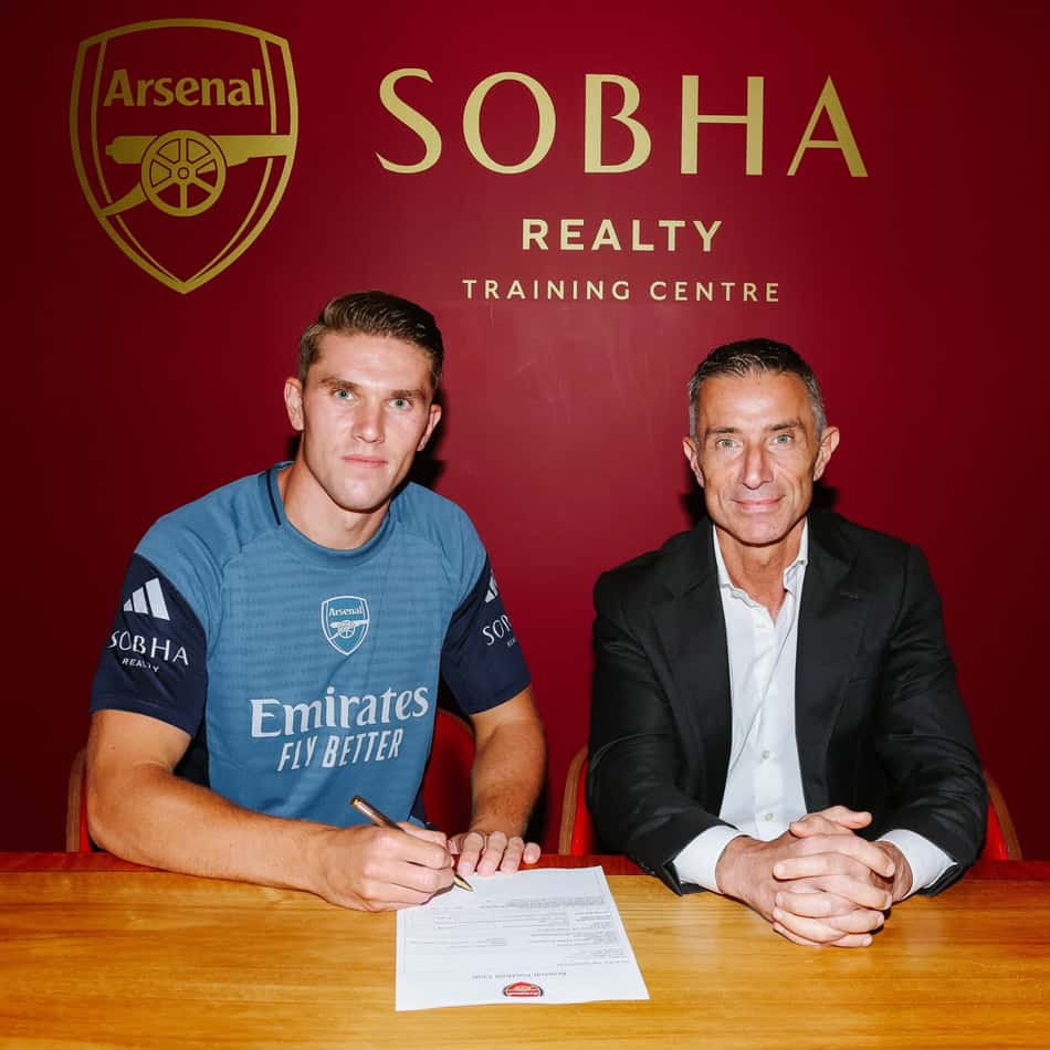 Viktor Gyokeres é o novo centroavante do Arsenal e um dos fortes nomes para a artilharia da Premier League 2025/26 (Foto: Divulgação/Arsenal)