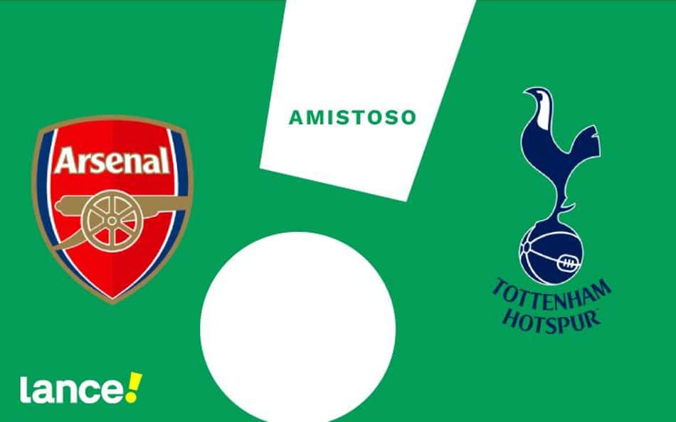 Arsenal x Tottenham: onde assistir, horário e prováveis escalações do amistoso internacional