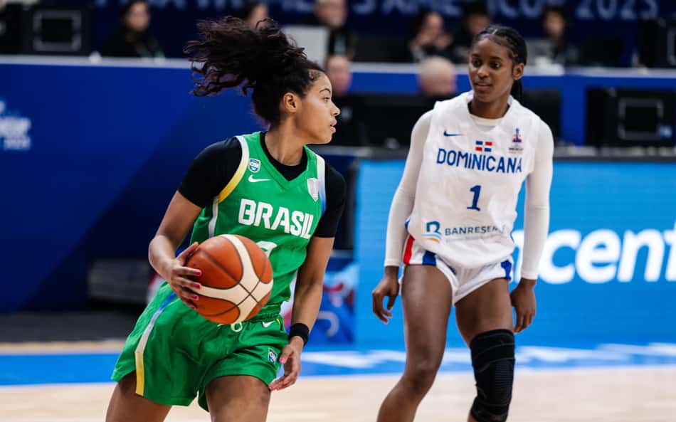 Brasil atropela República Dominicana e mantém 100% na AmeriCupW