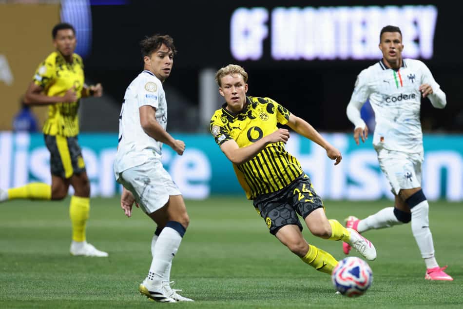 Borussia Dortmund x Monterrey pelo Mundial de Clubes (Foto: Charly TRIBALLEAU / AFP)