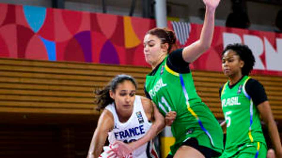Brasil perdeu para a França no Mundial Sub-19 (Foto: Divulgação/Fiba)