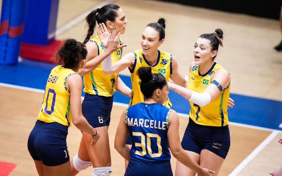 Seleção feminina conquista bolada na VNL; saiba quanto