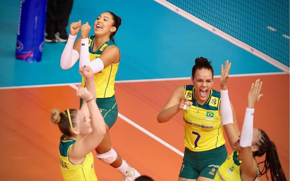 Brasil vence a Argentina e se classifica no Mundial Feminino sub-19 de Vôlei