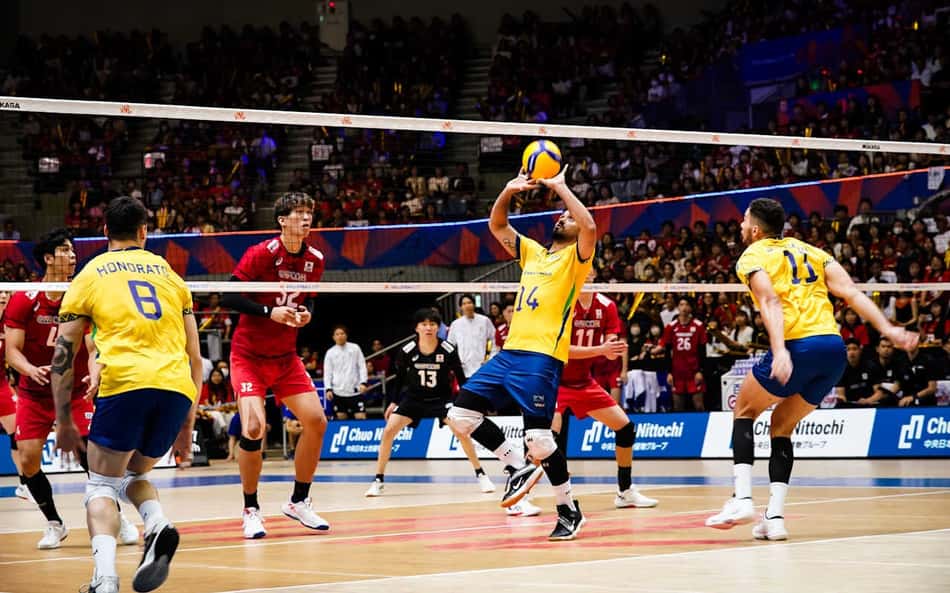 Brasil x Turquia na VNL masculina: horário e onde assistir