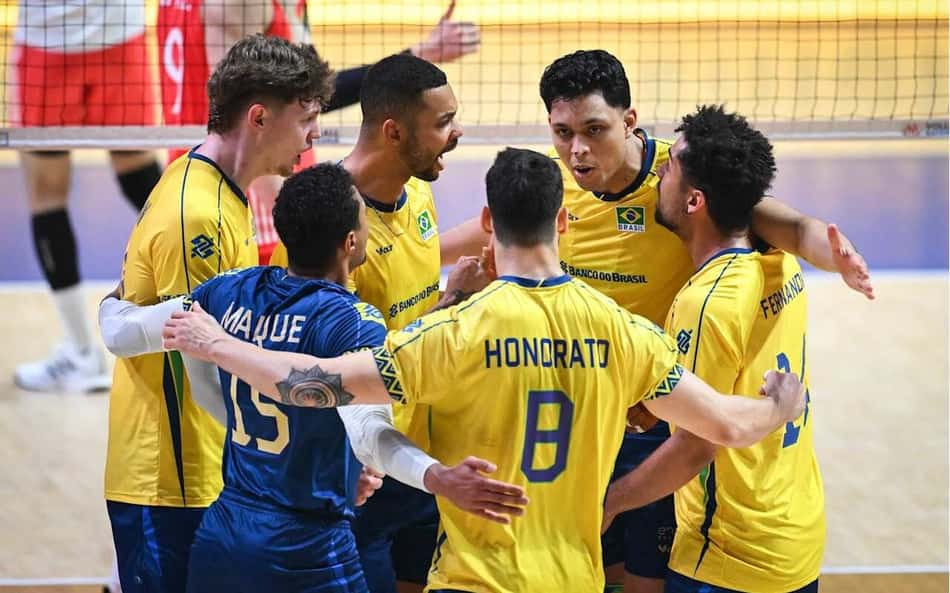 China surpreende, mas Brasil volta à semifinal da VNL masculina