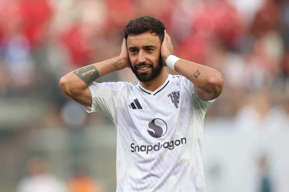 Bruno Fernandes é capitão do Manchester United (Foto: Divulgação/Manchester United)