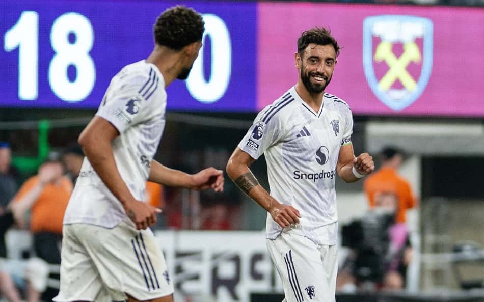 Com Lucas Paquetá e Matheus Cunha em campo, Manchester United vence o West Ham