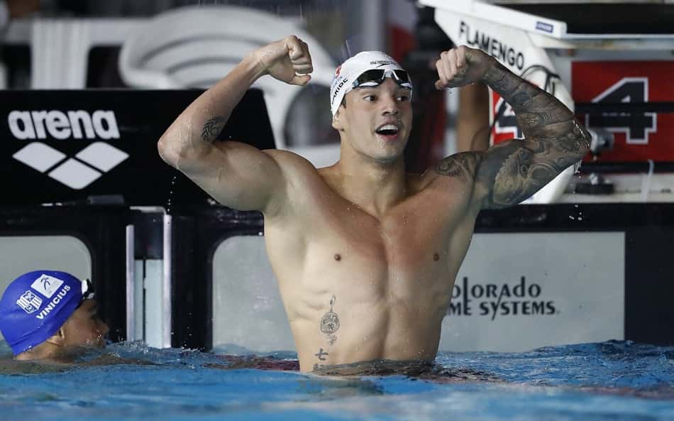 Guilherme Caribé garantiu mais um índice mundial (Foto: Satiro Sodré/ CBDA)