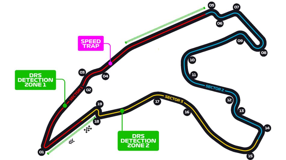 Circuito de Spa-Francorchamps, que sediará o Grande Prêmio da Bélgica (Foto: Reprodução)