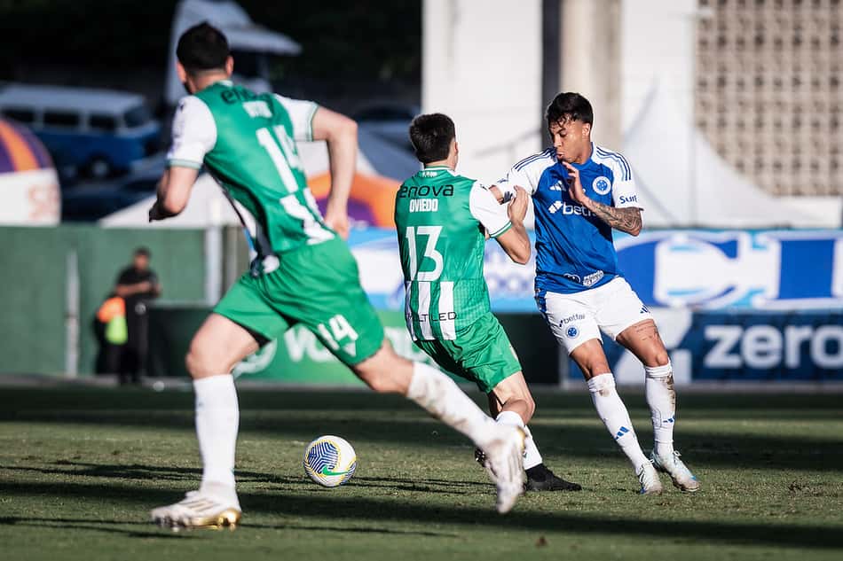 Kaio Jorge em Cruzeiro x Banfield pela Vitória Cup (Foto: Gustavo Aleixo/Cruzeiro)