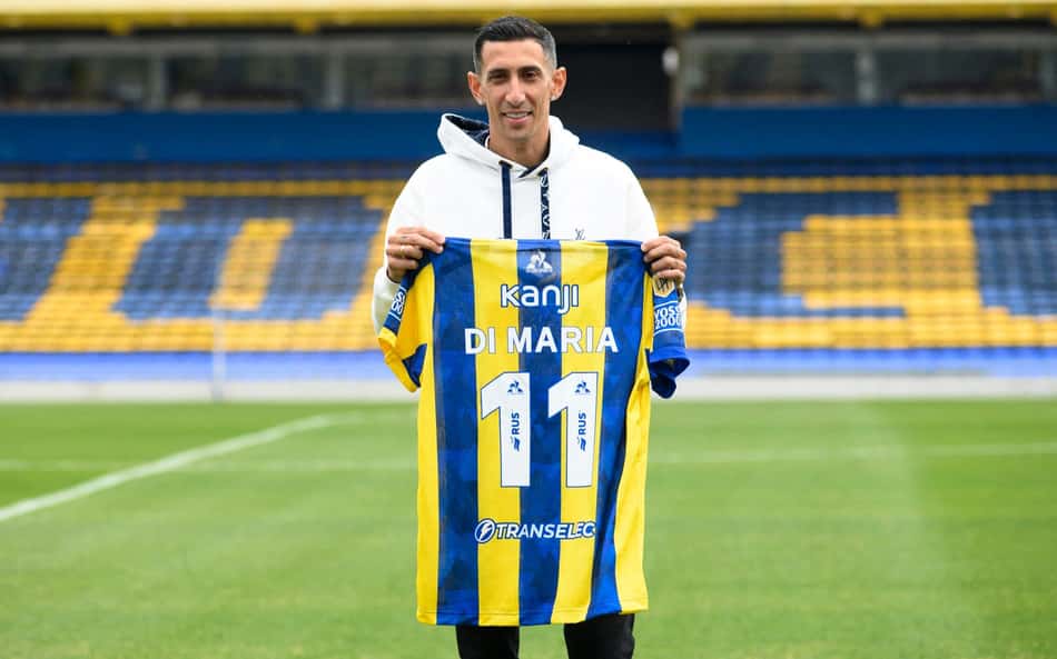 Ángel Di María se reapresenta em novo clube: 'Mais do que tudo que já fiz'