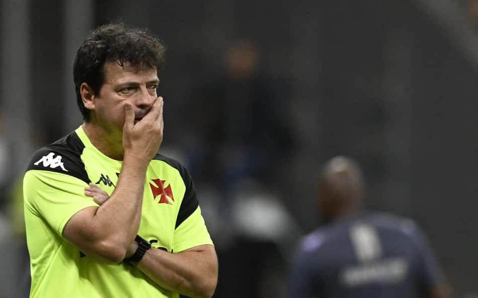 Fernando Diniz em Vasco x Botafogo
