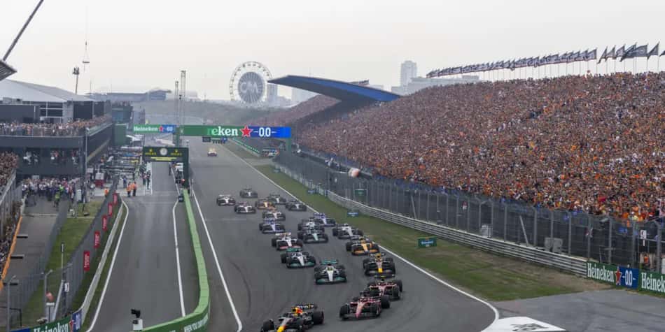 F1 em Zandvoort, na Holanda (Foto: circuitzandvoort.nl)