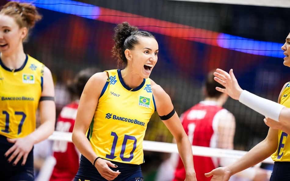 Gabi Guimarães minimiza prêmio após vice do Brasil na VNL