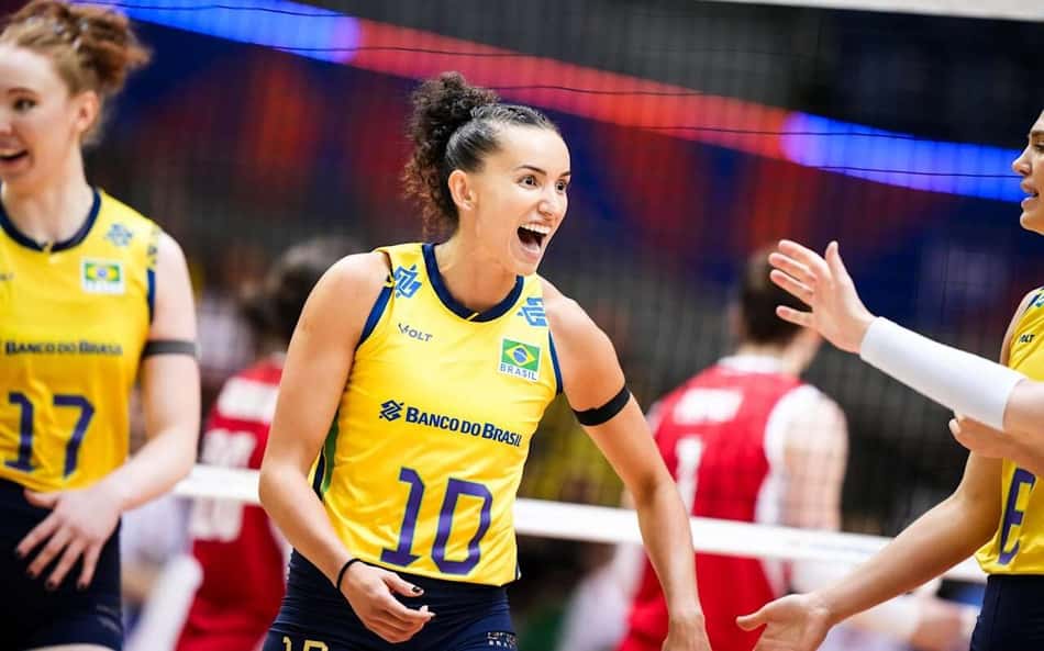 Saiba quanto Gabi Guimarães faturou pelo desempenho na VNL