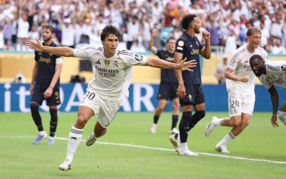 Substituto de Mbappé volta a brilhar, Real Madrid supera Juventus e avança no Mundial de Clubes