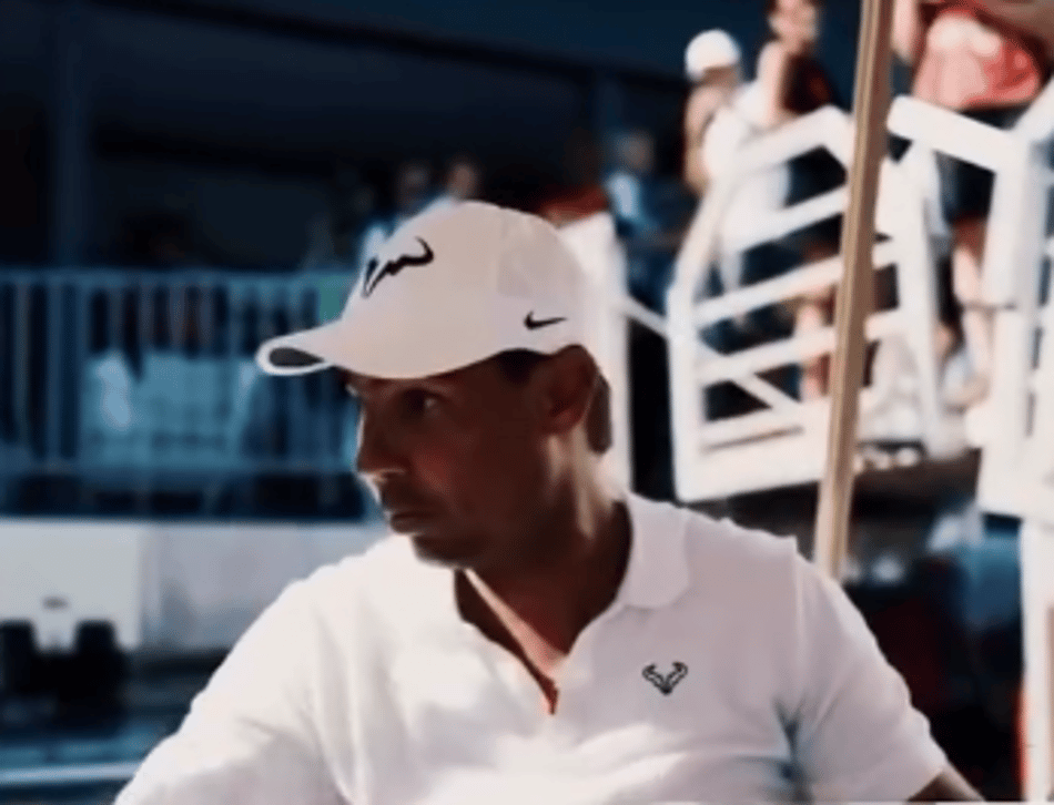O espanhol Rafael Nadal durante prova da E1 (Divulgação)