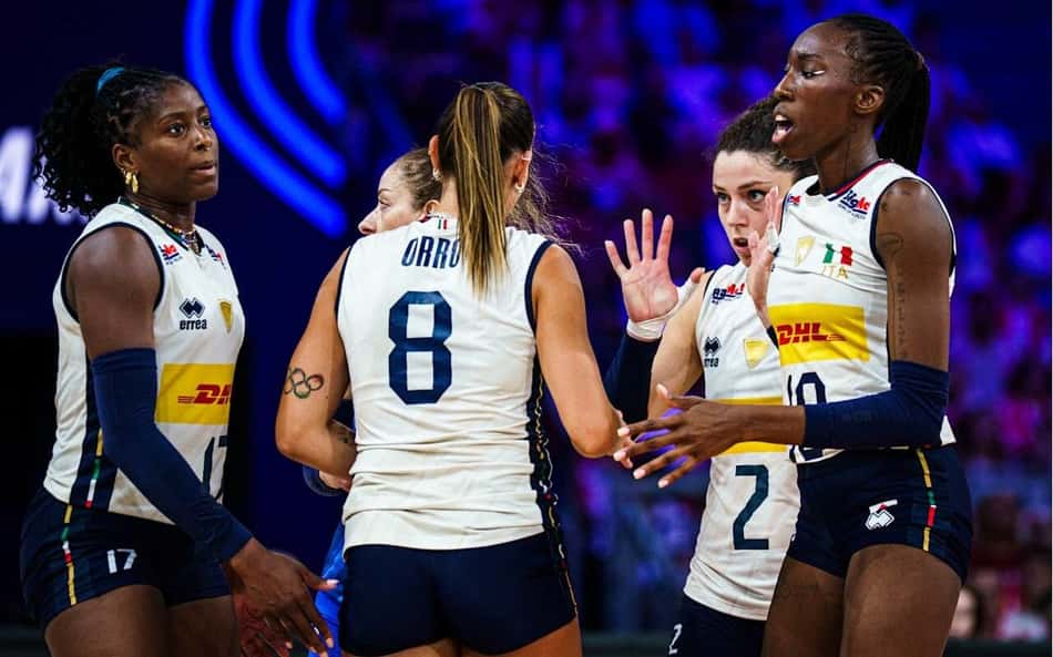Finalista da VNL, Itália não perde desde 2024; último algoz foi o Brasil
