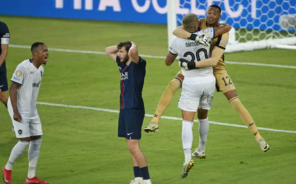 Botafogo se destaca por estatística contra o PSG, finalista do Mundial