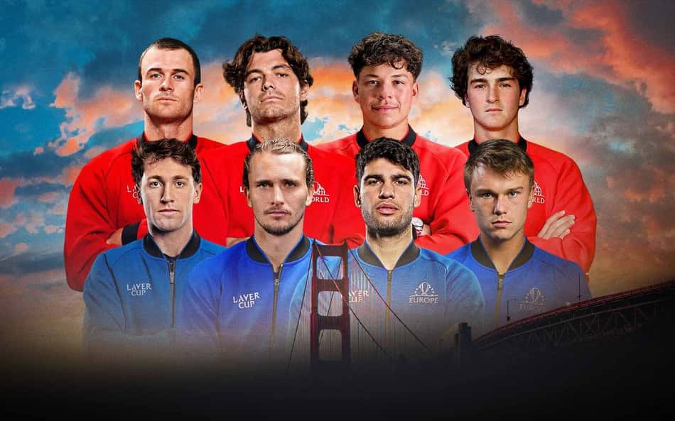 Laver Cup, que terá estreia de João Fonseca, anuncia ex-top 2
