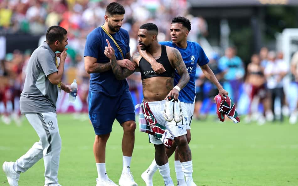 Malcom, jogador de Seleção Brasileira e ex-Coritiba: veja barca do Al-Hilal após o Mundial