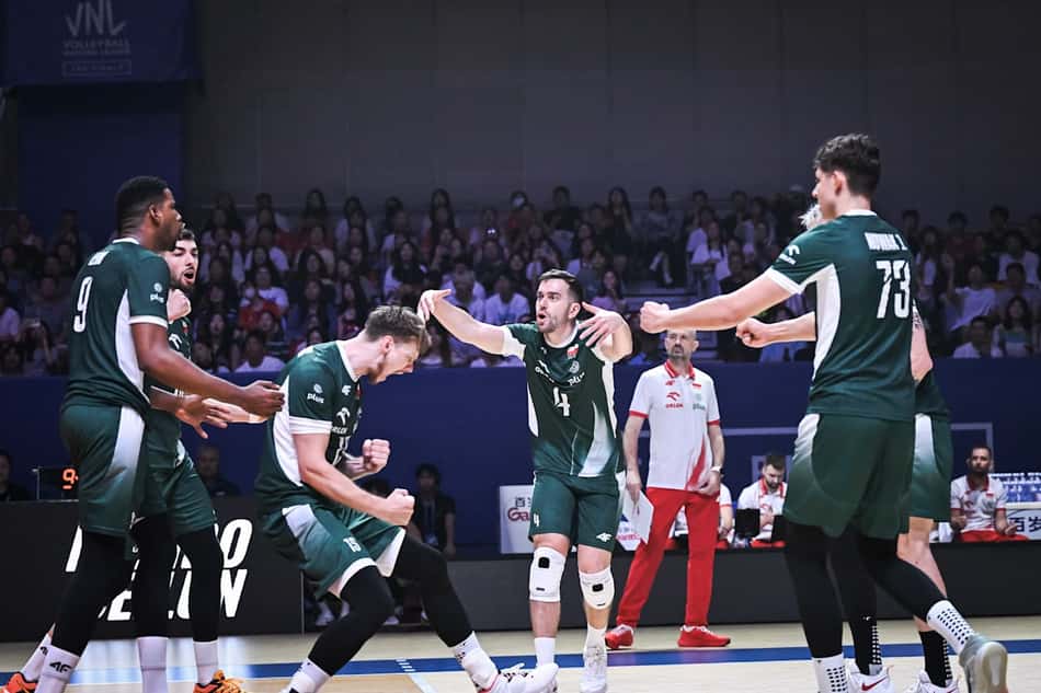 Polônia enfrentará o Brasil na semifinal da VNL